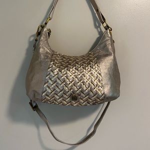 Elliott Lucca Weaved leather purse